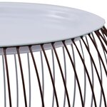 vidaXL Table basse Doré Ø 51 cm