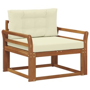 vidaXL Sofa de milieu extérieur Naturel