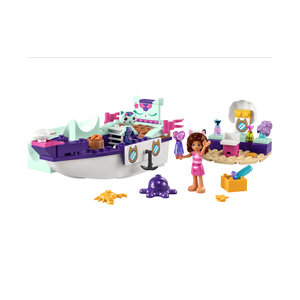 LEGO® Gabby et la Maison Magique : Le Bateau et le Spa de Gabby et Marine - Aventure et Beauté