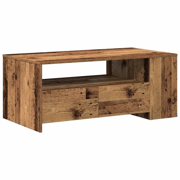 Table basse vidaXL en bois ancien 102x55x43 5 cm en bois reconstitué