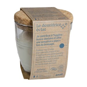 Dentifrice solide éclat citron