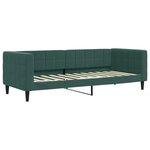 vidaXL Lit de jour avec gigogne et tiroirs sans matelas 80x200 cm