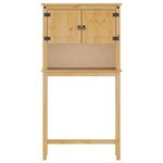 vidaXL Armoire pour machine à laver salle de bain Corona pin massif