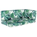 vidaXL Salon de jardin palette 6Pièces avec coussins Bois de pin imprégné