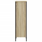 vidaXL Bibliothèque chêne sonoma 50x31x106 cm bois d'ingénierie