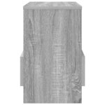 vidaXL Étagère à magazines 2 Pièces Gris Sonoma 35 x 30 x 45 cm