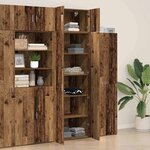 Armoire de rangement vidaXL Bois ancien 70x42 5x225 cm Bois d'ingénierie