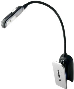 Lampe de lecture LED 'LED Book Light' 2 x pile-bouton VARTA