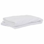 vidaXL Protège-matelas blanc 90x190 cm imperméable