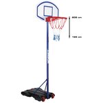 Hudora 71570/622/6146 - Ensemble Panier de Basket Hornet 205 Ballon et pompe