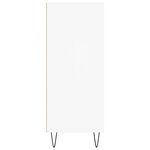 vidaXL Buffet haut blanc 57x35x90 cm bois d'ingénierie