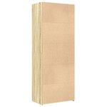 vidaXL Buffet haut chêne sonoma 70x42 5x185 cm bois d'ingénierie