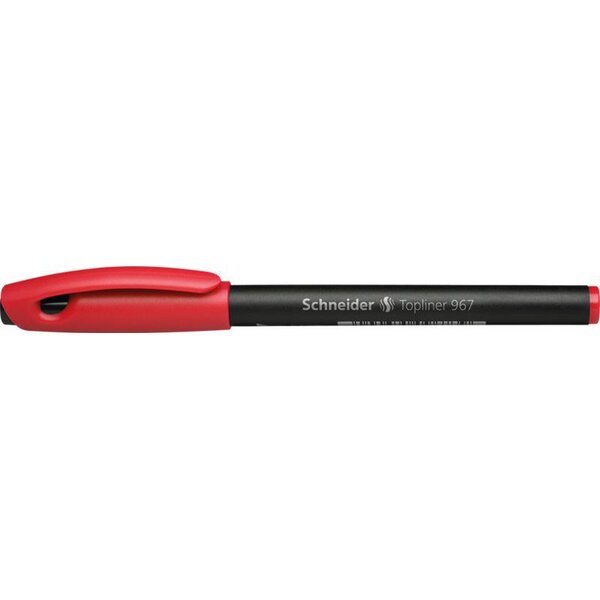 Feutre Fineliner Topliner 967 04 rouge SCHNEIDER