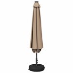 vidaXL Parasol de jardin avec lumières LED et base 300 x 300 cm