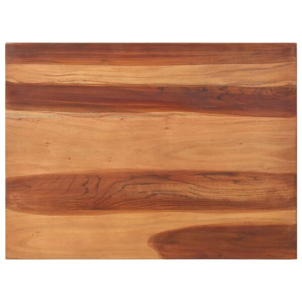 vidaXL Dessus de table Bois solide 15-16 mm 60x80 cm