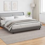 vidaXL Tapis de surface Rectangulaire LUGO Taupe 200 x 280 cm