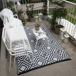 Esschert Design Tapis d'extérieur 120x186 cm Graphique OC12