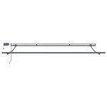 vidaXL Auvent Rétractable Rouge 400 × 350 cm tissu
