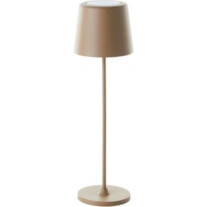Lampe à poser LED Kaami Métal et plastique - Cappuccino - 2W - IP44