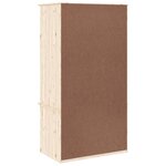 vidaXL Garde-robe ALTA 90x55x170 cm bois massif de pin