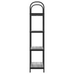 vidaXL Étagère Gris Sonoma 60 x 30 x 146 cm Bois d'ingénierie