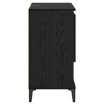 vidaXL Buffets 3 Pièces Chêne noir 60 x 35 x 70 cm Bois d'ingénierie