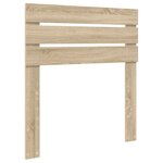 vidaXL Tête de lit Chêne Sonoma 75 cm Bois d'ingénierie