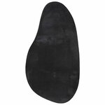 vidaXL Tapis de surface HUARTE Noir 80 x 150 cm Polyester