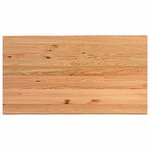 vidaXL Table à manger marron clair bois de chêne massif rectangulaire