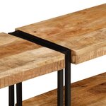 vidaXL Meuble TV 200x30x40 cm bois massif de manguier
