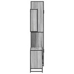vidaXL Ensemble de meubles de salle de bain 3 Pièces Sonoma gris