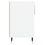 vidaXL Armoire à chaussures Blanc 70x36x60 cm Bois d'ingénierie