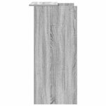 vidaXL Bureau de réception sonoma gris 55x50x103 5 cm bois ingénierie