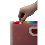 Trieur Valisette Maxi 24 compartiments polypropylène Crystal EXACOMPTA