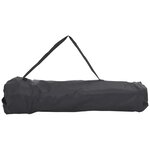 vidaXL Chaise de camping avec poche pliable lot de 2 bleu