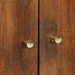 vidaXL Haut de meuble 60x33x100 cm en bois massif de mangue