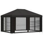 vidaXL Abri de jardin avec parois 4 × 3 m Anthracite