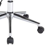 vidaXL Chaise pivotante à manger Taupe Bois courbé et tissu