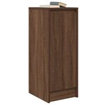 vidaXL Buffet chêne marron 29 5x34x76 cm bois d'ingénierie