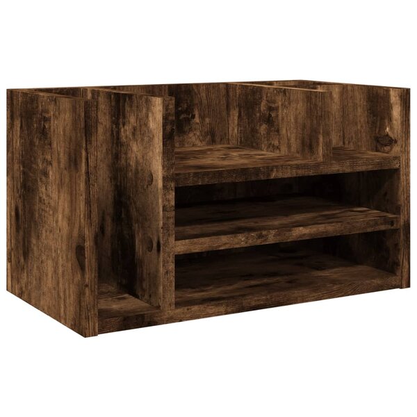 Organisateur armoire de bureau 44 5 x 24 x 25 cm bois ingénierie Chêne fumé 02_0043568