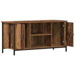 vidaXL Meuble TV Bois ancien 100 x 40 x 50 cm Bois d'ingénierie
