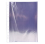 Sachet 10 pochettes perfo. PVC 8/100° EXACOMPTA
