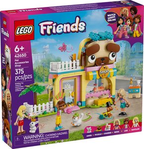 LEGO Friends - Boutique d'Accessoires pour Animaux de Compagnie - Set 42650 pour Enfants