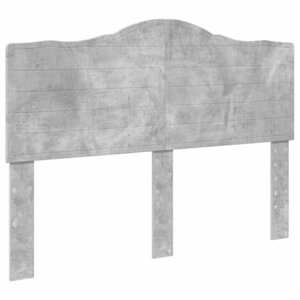vidaXL Tête de lit Gris béton 160 cm Bois d'ingénierie