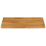 vidaXL Dessus de table à bord vivant 90x60x2 5 cm bois massif manguier