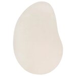 vidaXL Tapis Beige 100 x 200 cm Polyester