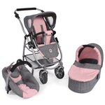 Bayer Chic 2000 637-15 - La poussette combinée pour poupée 3 en 1 EMOTION ALL IN - Coloris 15