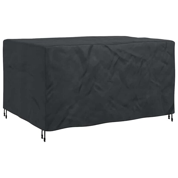 vidaXL Housse pour mobilier d'extérieur Noir 180 x 140 x 90 cm 600D