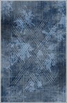 Tapis de salon FISUN 160 x 230 cm - Bleu