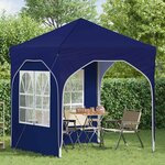 vidaXL Tente de fête pop-up 192 x 192 x 245 cm Bleu